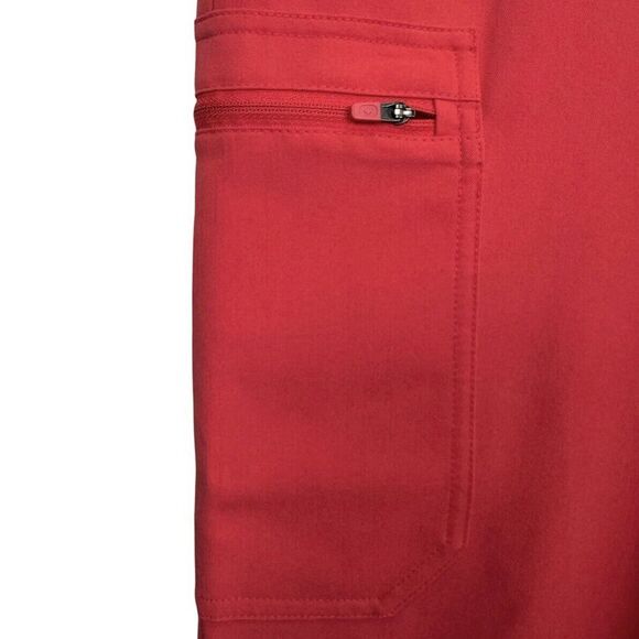 FIGS Mens Tansen Jogger Scrub Pants XXL SHORT Red Pink Cargo Scrubs Pride Month - Picture 6 of 13